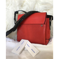 Proenza Schouler Handtasche aus Leder in Rot