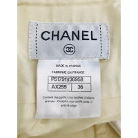 Chanel Rock aus Wolle in Creme
