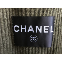 Chanel Dress Cashmere in Khaki