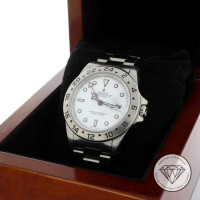 Rolex Montre-bracelet en Acier en Blanc