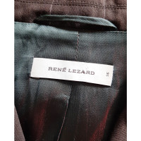 René Lezard Blazer Wool in Brown