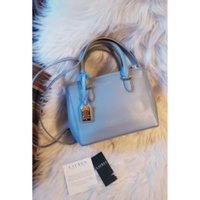 Ralph Lauren Handbag Leather in Turquoise