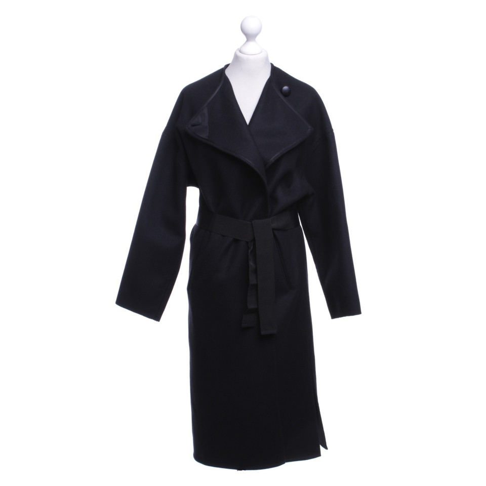 Isabel Marant Oversized coat in black