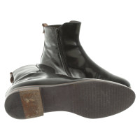 Agl Leather ankle boots