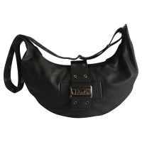 Christian Dior Borsa a tracolla in Pelle in Nero