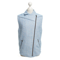 Lala Berlin Light blue biker vest