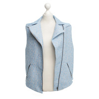 Lala Berlin Light blue biker vest