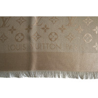 Louis Vuitton Sjaal Zijde in Bruin