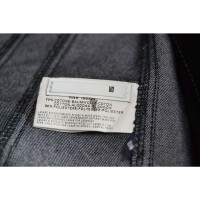 Armani Jeans Jas/Mantel Katoen in Zwart