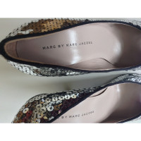 Marc By Marc Jacobs Pumps/Peeptoes Leather in Silvery