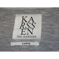 Zoe Karssen Oberteil aus Baumwolle in Grau