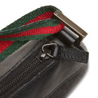 Gucci Handtasche aus Jeansstoff in Schwarz