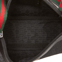 Gucci Handtasche aus Jeansstoff in Schwarz