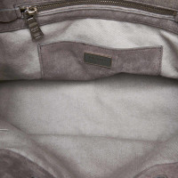 Prada Shoulder bag Suede in Grey