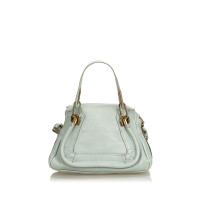 Chloé Paraty Handbag in Pelle in Blu