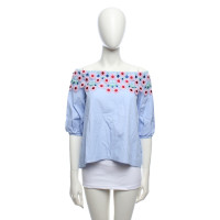 Peter Pilotto Top Cotton in Blue
