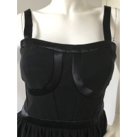 Versace For H&M Kleid aus Seide in Schwarz