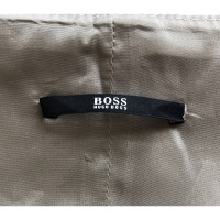 Hugo Boss Robe en Coton en Taupe