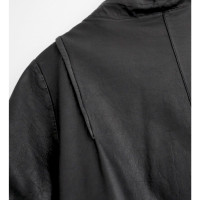Marni Jacke/Mantel aus Leder in Schwarz