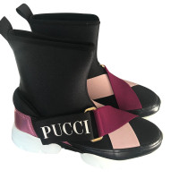 Emilio Pucci Ankle boots Leather in Black
