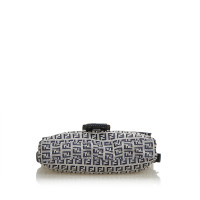 Fendi Handbag Canvas in Grey