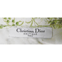 Christian Dior Jas/Mantel Katoen in Crème