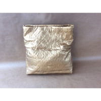 Louis Vuitton Clutch Bag in Gold