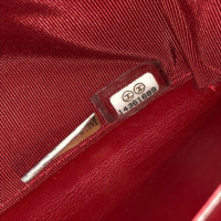 Chanel Borsette/Portafoglio in Pelle verniciata in Rosso