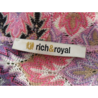 Rich & Royal Gebreide jas met patroon