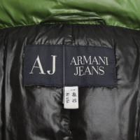 Armani Jeans Daunenjacke in Grün
