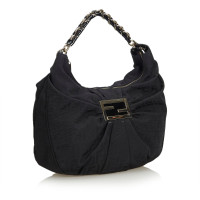 Fendi Shoulder bag Canvas in Black