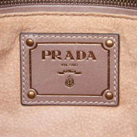 Prada Shoulder bag Leather in Grey