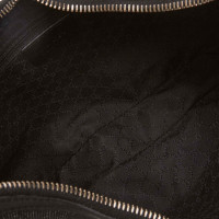 Gucci Umhängetasche aus Jeansstoff in Grau