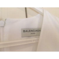 Balenciaga Oberteil aus Baumwolle in Weiß