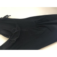 Ermanno Scervino Kleid aus Kaschmir in Schwarz