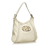 Gucci Shoulder bag Leather in White