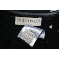 Emilio Pucci Jacket/Coat Wool in Black