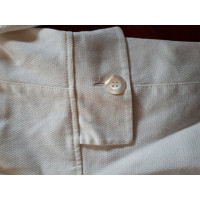 Pinko Jacke/Mantel aus Baumwolle in Weiß
