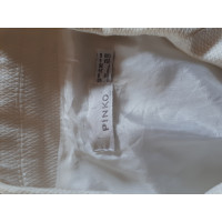 Pinko Veste/Manteau en Coton en Blanc