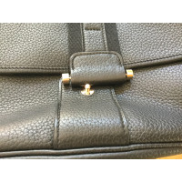 Hermès Handtasche aus Leder in Schwarz