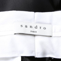 Sandro Anzug aus Viskose in Schwarz