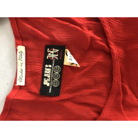 Jean Paul Gaultier Oberteil aus Viskose in Rot