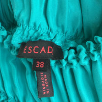 Escada Top Silk in Turquoise