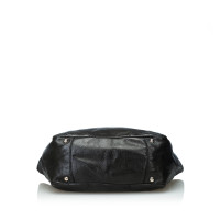 Prada Tote Bag aus Leder in Schwarz