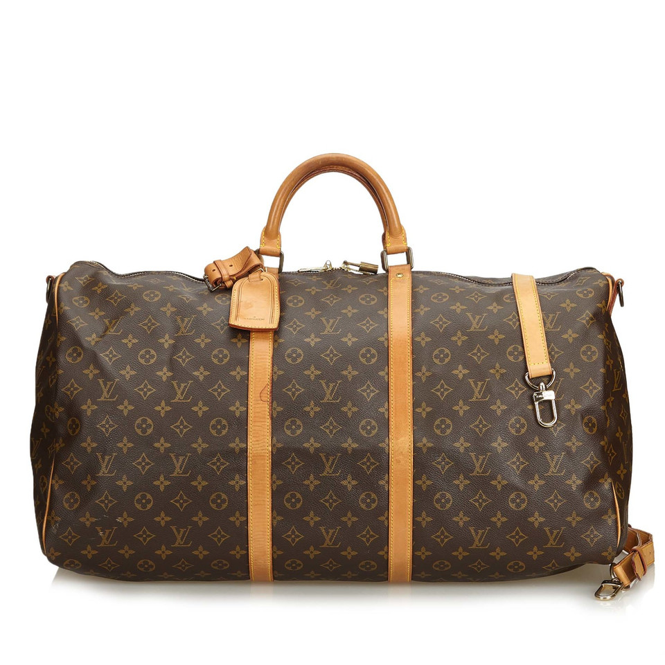 Louis Vuitton  Keepall Bandouliere 60 aus Monogram Canvas in Braun