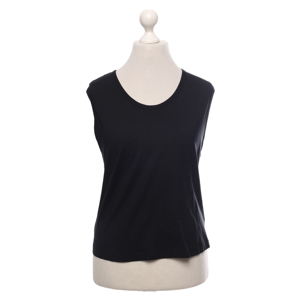 Ann Demeulemeester Top Cotton in Black