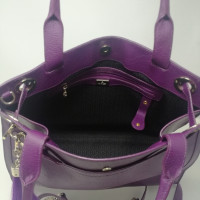 Aigner Tote bag Leather in Violet