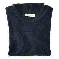 Sandro Top Cotton in Blue