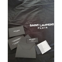Yves Saint Laurent Handtas Leer in Blauw