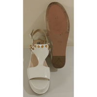 Prada Sandals Leather in White